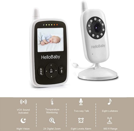 Best basic digital video baby monitor under $100 dollars, only for $60 with free shipping