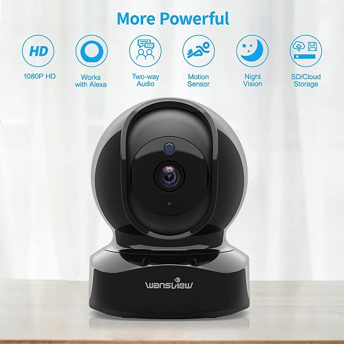 wansview Wireless Security Camera, IP Camera 1080P HD, WiFi Home Indoor Camera for Baby - Best Baby Monitor guide